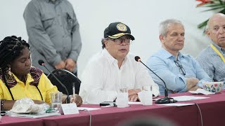 Pdte Petro durante la reunión con Comunidades Indígenas de Piedemonte y Costa Pacífica de Nariño [upl. by Siesser492]