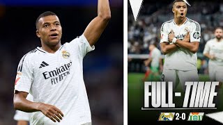 REAL MADRID 20 BETIS  DOUBLE DU KYKS AU BERNABEU [upl. by Izzy518]