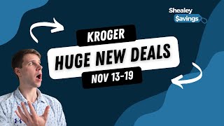 NEW Kroger Deals Thanksgiving INBOUND [upl. by Oigile172]