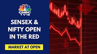 Indices Open Lower Amid Weak Global Cues Sensex Plunges 567 Points Nifty Around 25100  CNBC TV18 [upl. by Rapsac]