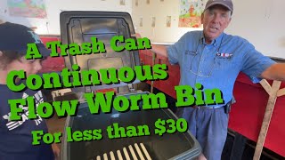 DIY Trash Can Worm Bin [upl. by Nilcaj584]