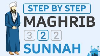 How to Pray  2 Rakat Sunnah Maghrib Namaz  New Muslim Guide to Salah amp Beginners Step by Step [upl. by Immat901]