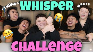 WHISPER CHALLENGE W LOUIE amp BLESIV😭🤣 [upl. by Lorin]