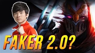 Nightblue3  FAKER 20 ASSASSIN ZED BURST DAMAGE [upl. by Nnylyar503]