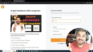 Live Crash Course On Graph Database With Langchain [upl. by Asylla119]