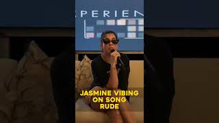 Jasmine Sandlas vibing on song rude jasminesandlas [upl. by Marylou]