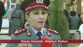 Afghan women join police forces [upl. by Havstad291]