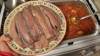 Easy Herring Cooking  BAKED HERRINGS MARINARA  Fresh Bake Sardines in Tomato Sauce [upl. by Losyram]