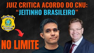 CNU referência em concursos públicos critica acordo e quotsem bolinhasquot PRF trabalha no limite [upl. by Edgardo]