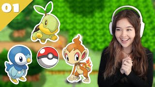 Playing Pokemon for the FIRST TIME EVER  Brilliant Diamond Playthrough [upl. by Cristi589]