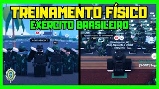 Roblox  FIZ MEU PRIMEIRO TREINAMENTO FÍSICO no EXÉRCITO EB do TEVEZ [upl. by Enaillil456]