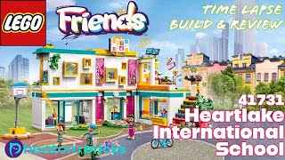 LEGO Friends Heartlake International School 41731 Speed Build amp Review [upl. by Towbin415]