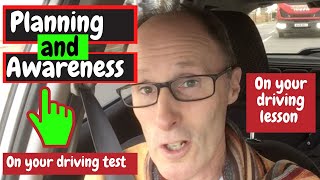 PLANNING amp AWARENESS on your driving test [upl. by Ykroc]