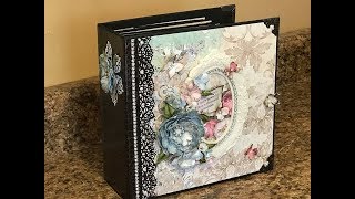 MINI ALBUM TUTORIAL PART 1 WONDERLAND SHELLIE GEIGLE JS HOBBIES AND CRAFTS [upl. by Leidba]