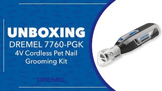 UNBOXING Dremel 7760PGK 4V Cordless Pet Grooming Kit [upl. by Ahtis]