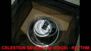 Celestion Seventy 80 vs Vintage 30 Comparation [upl. by Novets355]