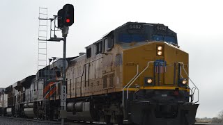 Holiday Railfanning across Southern Arizona feat UP 1983 and BN power and more [upl. by Hedve]