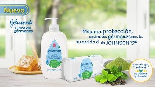 JOHNSON’S® Libre de Gérmenes máxima protección contra los gérmenes con la suavidad de JOHNSON’S® [upl. by Adnarym]