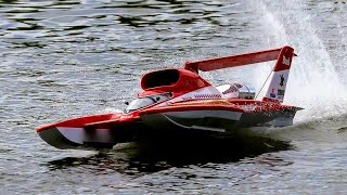 RC Hydroplane Racing Compilation  Electrics amp Nitros amp Gassers Oh My [upl. by Lucchesi449]