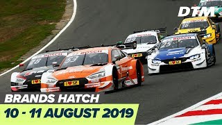 DTM 2019 in Brands Hatch w W Series Final and F1 Demo run [upl. by Assiar]