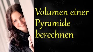 Volumen einer Pyramide berechnen Vektoren [upl. by Egide669]