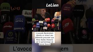 Benbrahem dévoile en direct des éléments prouvant que Mme Saâda est le personnage de Kamel Daoud [upl. by Nilson]