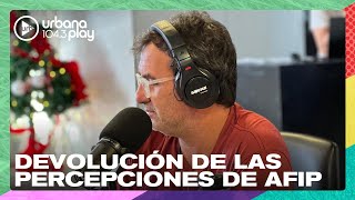 Cómo solicitar la devolución de las Percepciones de AFIP DeAcáEnMás [upl. by Yud212]