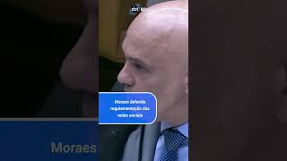 Moraes “Atos golpistas revelaram a falência da autorregulação das redes”  SBT Brasil 281124 [upl. by Hatcher]