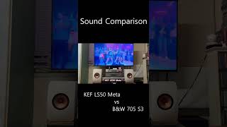 Sound Comparison KEF LS50 Meta vs BampW 705 여자아이들GIDLE  퀸카 Queencard 1 [upl. by Mccollum]