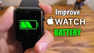 Improve Apple Watch battery life Tips amp Tricks [upl. by Burke]