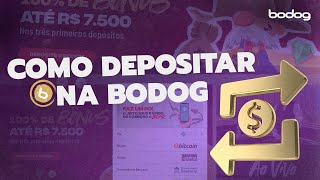 COMO DEPOSITAR NA BODOG  Bodog [upl. by Janeta]