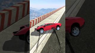 Lamborghini Car Crashing 21  Mega Car Crash Simulator  shorts gaming mysterxgaming [upl. by Eerized]