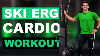 SkiErg Cardiovascular Interval Workout  Concept 2 Ski Erg Interval Workout [upl. by Shepard]