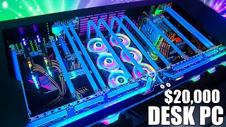 The most EXPENSIVE Water cooled PC we have ever built [upl. by Kempe625]