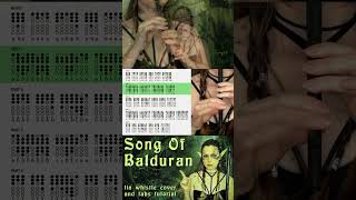 Song Of Balduran  Tin Whistle Cover and Tabs Tutorial  Baldurs Gate III [upl. by Htebiram227]