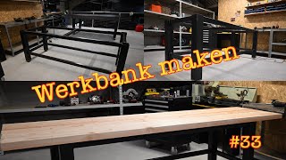 Een werkbank maken met staal hoe doe je dat [upl. by Dustan685]