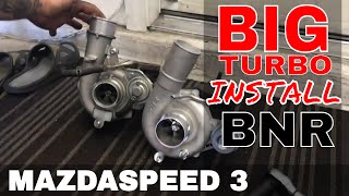 BNR S3 TURBO INSTALL AND ALL SUPPORTING MODS [upl. by Wrench]