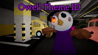 Owell Theme Roblox Piggy id [upl. by Dunson]