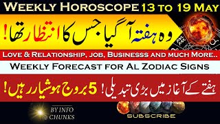 May ka Teesra Hafta  Weekly Horoscope 13 to 19 may 2024  Ye Hafta Kaisa Rahega  Astrology [upl. by Eyahc]