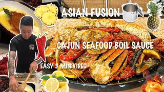 How to Make Boiling Crab Whole Shabang Shebang ShaBang Seafood Boil Sauce Crawfish Cajun Recipe [upl. by Oatis]