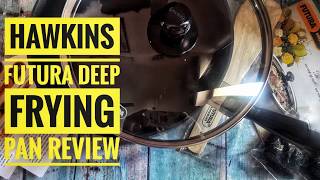 Hawkins Futura Nonstick Deep Frying Pan  Review [upl. by Ditmore13]