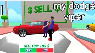 I sell my dodge viper car indude theft auto 🥺 viral treanding gaming video [upl. by Derzon]