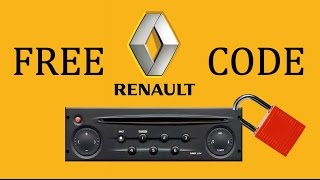 How To Unlock Renault Radio by Free Calculator Software [upl. by Honig355]