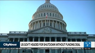 Countdown to US government shutdown [upl. by Akamaozu28]