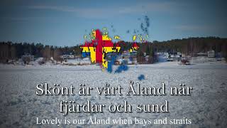 quotÅlänningens sångquot  National Anthem of Åland Finland [upl. by Wieche]