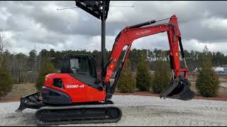 GovDeals 2019 Kubota KX0804A Mini Excavator [upl. by Ayotan474]