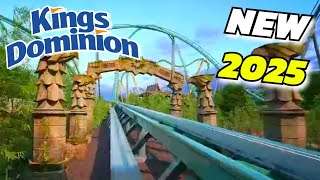 Rapterra  Kings Dominions LEAKED Coaster Animation Reaction [upl. by Raycher87]