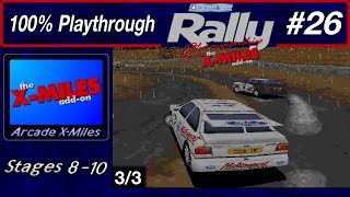 Network Q RAC Rally Championship  26  XMiles Arcade  Stages 8  10 [upl. by Slosberg383]