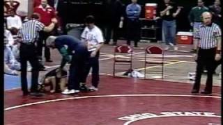 1994 State Finals  119lbs Jayne vs S Marchette [upl. by Onilegna]