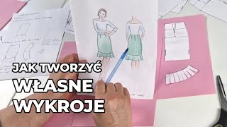 Jak tworzyć własne wykroje Co to jest konstrukcja ubrań [upl. by Oiram385]